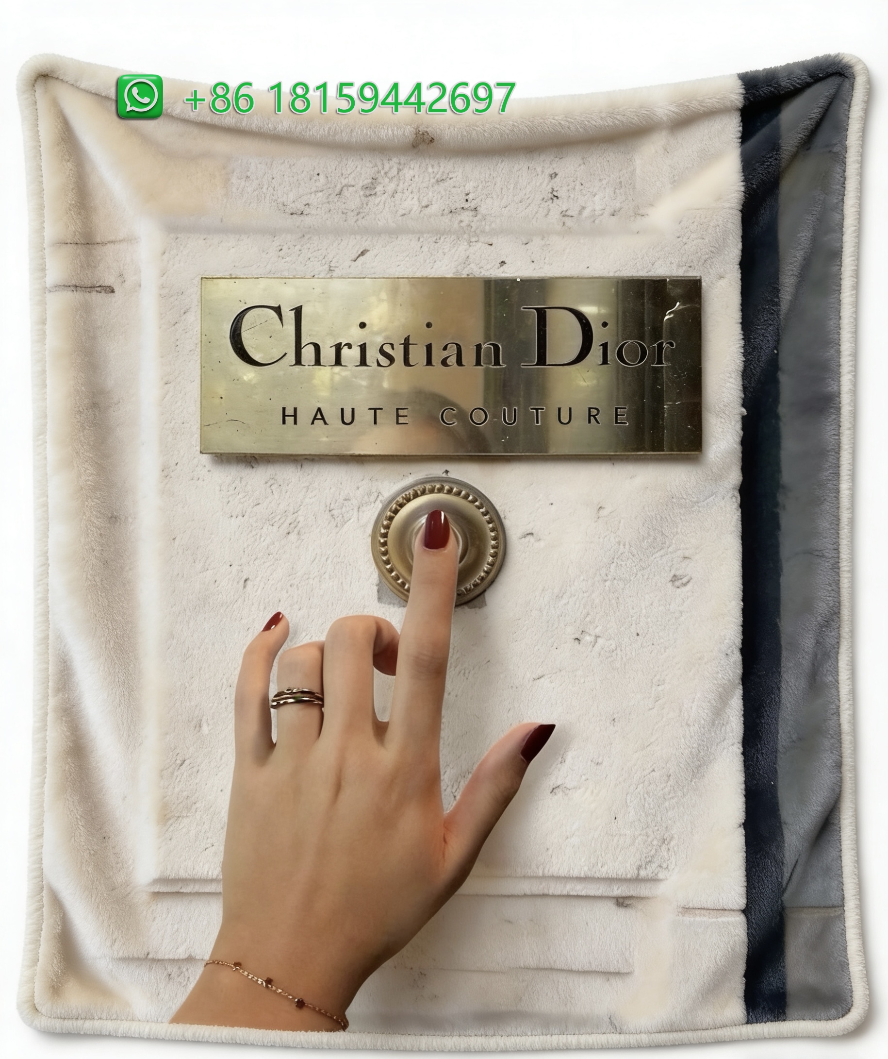 Dior Throw Blankets